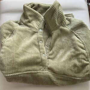 Spyder Olive Fleece Jacket